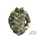 Μπουφάν Softshell Αδιάβροχο με Επένδυση Fleece Παραλλαγή Στρατού