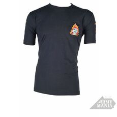 Μπλουζάκι Πυροσβεστικής μπλε Κεντημένο