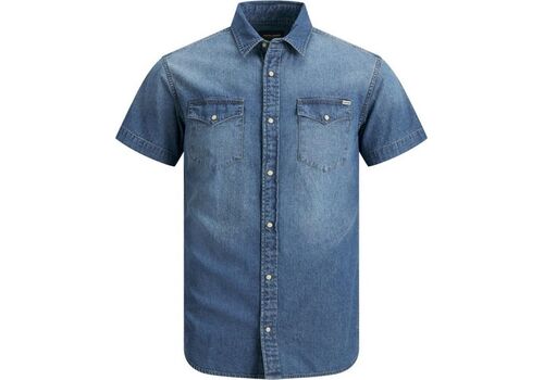 Πουκάμισο Τζιν Κοντομανικο